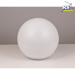Sol LED Glødebold GLOBO RGB LED Udendørslampe, IP67, hvid, ikke dæmpbar