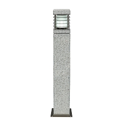 Udend�rs Standerlampe LA MER, E27 maks. 20W, granit / rustfrit st�l, seewasserbest�ndig, 70cm