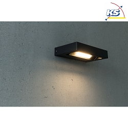 LED Outdoor luminaire CORDOBA Wall spot, 12W, 90, 3000K, 600lm, IP54, anthracite