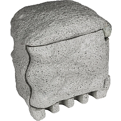 Energidistribut�r PIEDRA, 4-fold, 250V/16A, maks. 3680W, IP44, gr�