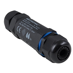 Cable connector 5 pin cable bushing  8-14mm (M25) for connecting supply lines made of PVC, silicone or rubber
