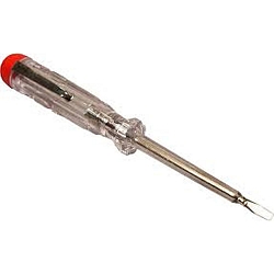Sp�ndingsafpr�ver 100-250V, IP20, gennemsigtig