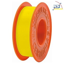 Insulating tape, 10m x 15mm, yellow