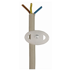 Negle skive 100 pak, oval, 40x25mm, negle 3,5x40mm
