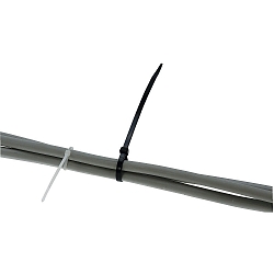 Kabelbindere, 100 stk, sort, 100x2,5mm