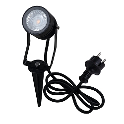 LED Jordspydlampe PASAS, 6W, 3000K, 410lm, IP65, antracit