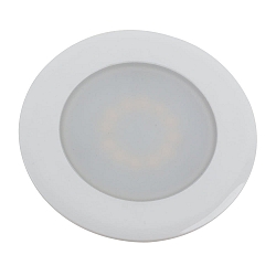 LED Indbygningsspot CASABLANCA, 2W, 3000K, 120lm, IP44, chrom