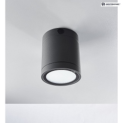 LED Ceiling luminaire NEGRO Outdoor luminaire, 50, 10W, 3000K, 750lm, IP65 anthracite