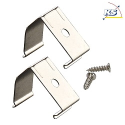 Mounting clip for MICANO Under cabinet luminaire, 90, 2 pieces