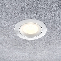 Downlight DL6808 rund IP54, hvid d�mpbar