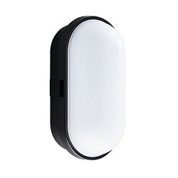 LED V�g-/Loftlampe TOLEDO Udend�rs lampe, 10W, 4000K, 700lm, IP65, sort