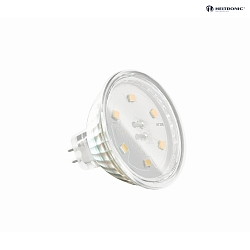LED Lamp MR16, 100, GU5,3, 12V AC/DC, 5W, 3000K, 400lm