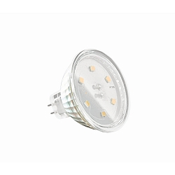 LED Lyskilde MR16, 100�, GU5,3, 12V AC/DC, 5W, 3000K, 400lm