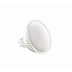 LED Lyskilde MR16, 100�, GU5,3, 12V AC/DC, 5W, 3000K, 380lm