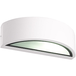 Udendørs wall luminaire HOJA up / down E27 IP54, pulverlakeret, hvid 