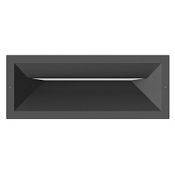 Udend�rs indbygningslampe MURANO IP65, antracit 