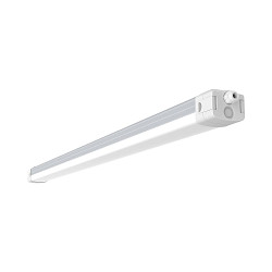 Fugtt�t armatur SHARK-X Bluetooth styrbar IP65, hvid d�mpbar