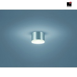 LED Ceiling luminaire PALA LED Bathroom luminaire, IP30, aluminum matt