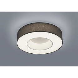 LED Loftlampe LOMO LED, IP20, hvid matt / sk�rm antracit