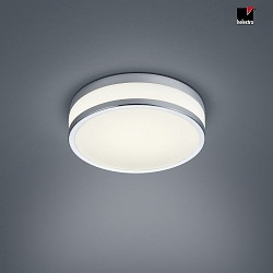LED Ceiling luminaire ZELO 29 LED Bathroom luminaire, IP44, chrome