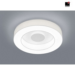 LED Ceiling luminaire LOMO LED, IP20, white matt / shade white