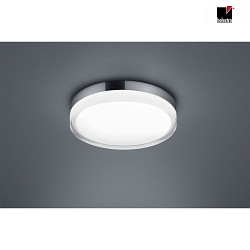 LED Ceiling luminaire TANA 28 LED Bathroom luminaire, IP44, chrome