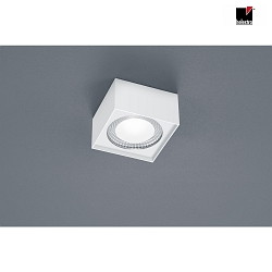 LED Ceiling luminaire KARI LED, square, IP30, white matt