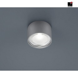 LED Ceiling luminaire KARI LED, round, IP30, nickel matt
