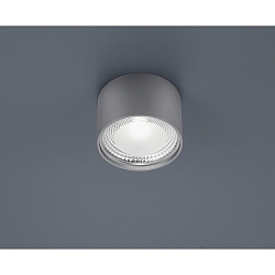 LED Loftlampe KARI LED, rund, IP30, nikkel matt