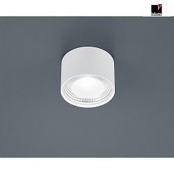LED Ceiling luminaire KARI LED, round, IP30, white matt