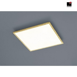LED Ceiling luminaire RACK LED, square, IP20, gold leaf