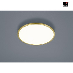 LED Ceiling luminaire RACK LED, round, IP20, gold leaf