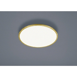 LED Loftlampe RACK LED, rund, IP20, guldblad