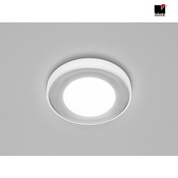 LED Ceiling recessed luminaire LUG 12 LED, IP20, white matt
