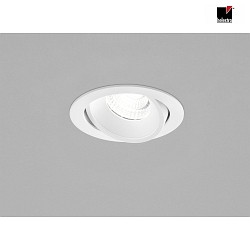 LED Ceiling recessed spot SID LED, IP65, white matt