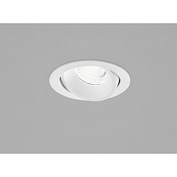 LED Loftindbygningsspot SID LED, IP65, hvid matt