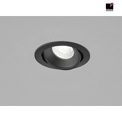 LED Ceiling recessed spot SID LED, IP65, black matt