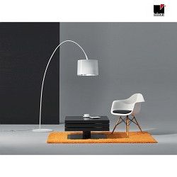 Floor lamp ROXX, E27, IP20, white