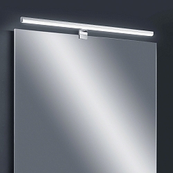 LED V�glampe GAIA 79 LED Spejllampe IP 44 chrom