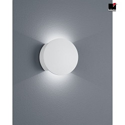 LED Wall luminaire PONT LED, IP20, plaster white