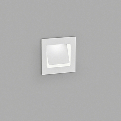 LED Indbygnings-/V�glampe SENT Udend�rslampe, IP54, hvid matt