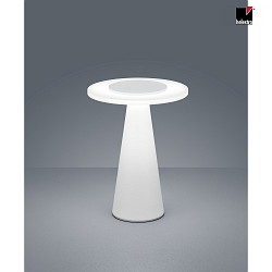 LED Table lamp BAX LED, IP20, white matt