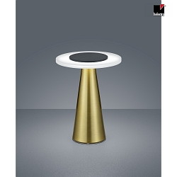 LED Table lamp BAX LED, IP20, brass matt - matt