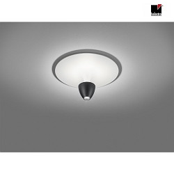 LED Loftlampe REDO 30 LED, IP20, sort - hvid