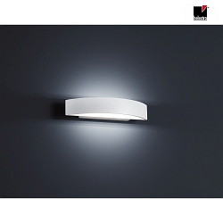 LED Vglampe YONA LED, 27,5cm, IP20, hvid matt