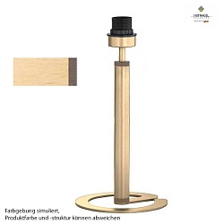 Stool lamp base MIU for shade HU-S162-01 to HU-S162-64, E27, with cable switch, ML Brass / Terra