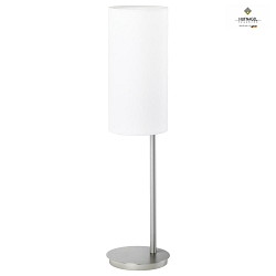 Bordlampe TOLEDO E27 IP20, hvid