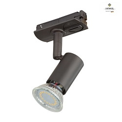 Spotlight SKY for MULTICOLOR-SYSTEM 20, rotatable & swiveling, for GU10 LED (excl.), incl. adaptor, ML Dark Titan