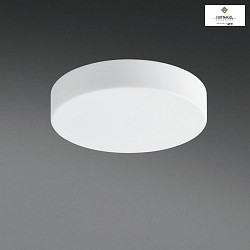 Ceiling luminaire COPPER, IP44, dimmable, white frosted opal glass, with bayonet lock,  50cm, 3x E27