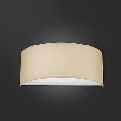 V�glampe ALEA halvrund, d�mpbar G9 IP20, champagne, hvid d�mpbar